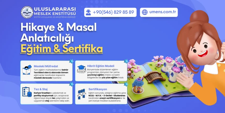 hikaye ve masal analatıcılığı eğitimi